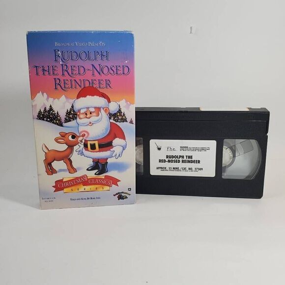 FUDOLPH THE RED-NOSED REINDEER [VHS] - Picture 1 of 3